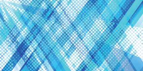  青　テクノロジー　デジタル　幾何学　背景 © J BOY