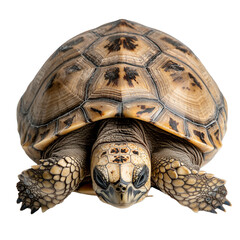 Big Turtle Isolated on Transparent Background
