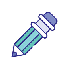 Pencil  icon vector stock illustration