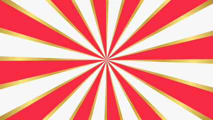 Fototapeta premium シンプルなサンバーストの背景