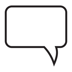 Balloon text comic speech bubble, cartoon chatting, message box icon design symbol vector illustration.