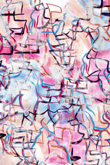 Obraz premium graffiti on wall