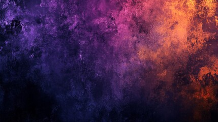 Fototapeta premium Abstract Cosmic Background with Purple Orange and Red Hues