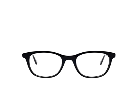 Isolated Eyeglasses Illustration Classic Spectacles Fashionable Clear View