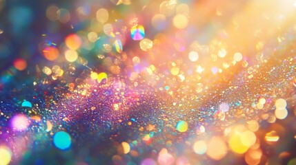 Colorful Glitter Sparkle Background Texture