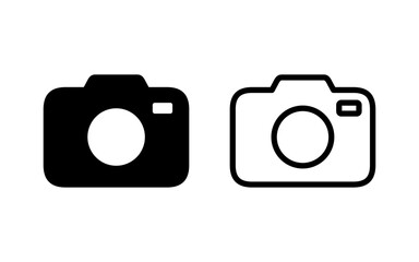 Camera icon vector illustration. photo camera sign and symbol. photography icon.