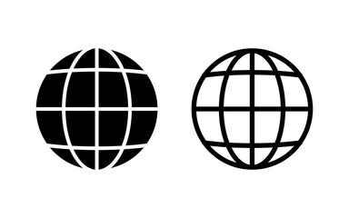 Web icon vector illustration. go to web sign and symbol. web click icon. Global search icon