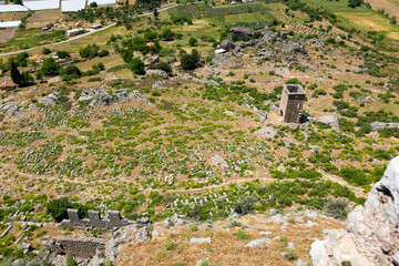 Remaining from tower of Sillyon, which was an important fortress and city near Attaleia in...