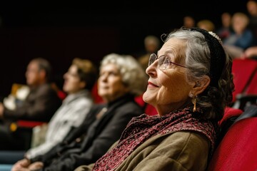 Audience gathered before show