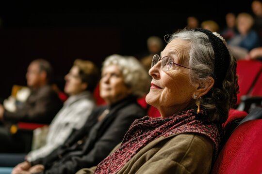 Audience gathered before show