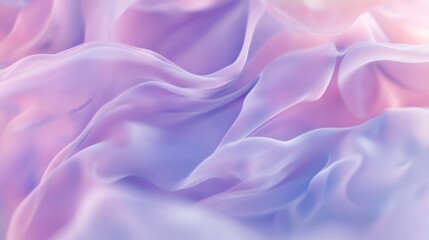 Obraz premium Soft Lavender and Lilac Fabric Draped Texture Pastel Color Background