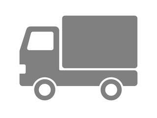 トラックのシルエットアイコン