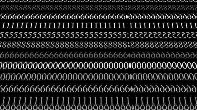 digital flickering computer programming abstract background animation, futuristic modern technology concept