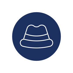 Hat icon vector stock illustration