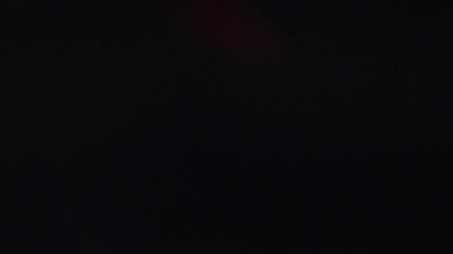 Dynamic Whip Pan Creating Streaks Of Urban Lights