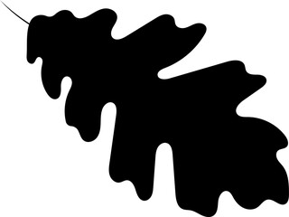 Hand Drawn Stylized Leaf Illustration