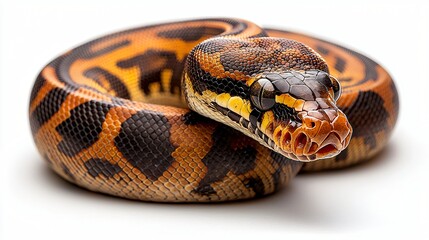 Obraz premium Close-up of a Ball Python