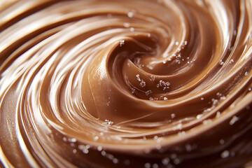 Swirls of Caramel Dream: An Abstract Homage to Toffee's Luscious Texture