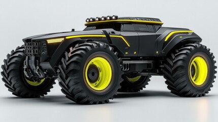 Futuristic off-road vehicle