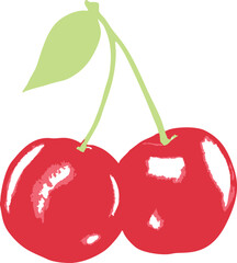 Cherry Cherries berries berry juicy fruit cute doodle  wine wavy slogan trendy stripe novelty stripey limon cute checker modern trending Tee t-shirt logo slogan graphic artwork typography tote Europe 