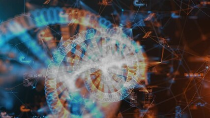 Genetic Research DNA Strands Evolutionary Genome Code Mapping