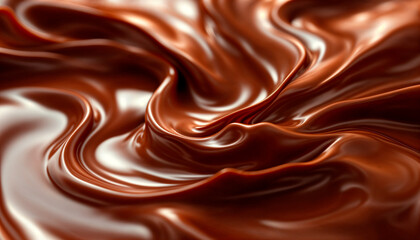 Naklejka premium chocolate splash isolated on transparent background