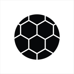 Fototapeta premium Soccer Ball icon vector stock illustration