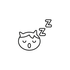 Obraz premium Lullby icon design with white background stock illustration