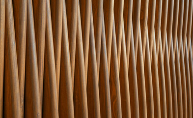 Abstract View of Sunlight on Wooden Planks in Sunlight.