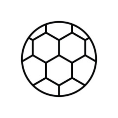 Fototapeta premium Soccer Ball icon vector stock illustration