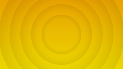 abstract geometric background yellow gradient circular shapes element vector illustration, for website design, wallpaper, and business presentation