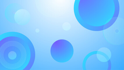 blue and white abstract simple geometric background vector illustration