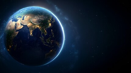 Earth at Night, Cosmic View