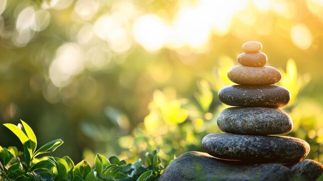 A mental health conference with wellness experts presenting self-care strategies.