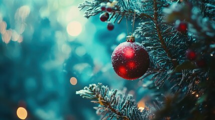 A Festive Christmas Ornament.