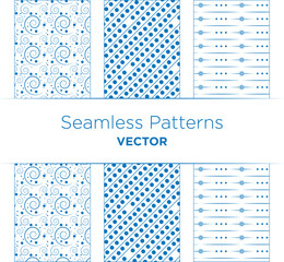 Elegant Seamless Pattern for Background or Borders