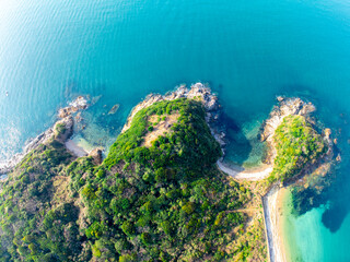 篠島の南端の展望台付近（愛知県）