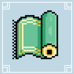 Pixelart islamic element vector illustrations