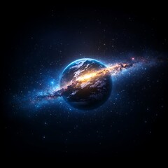 Earth in Cosmic Ring