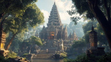 The Unique temples of Indonesian Hindu Architecture