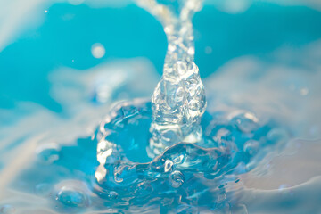 Water is a transparent, tasteless, odorless and nearly colorless chemical substance