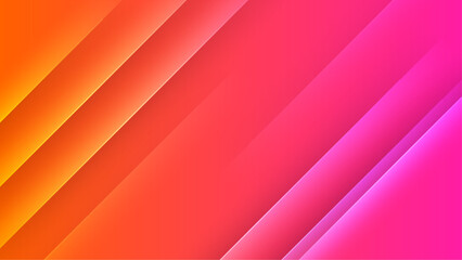 abstract orange and pink geometric background pattern shapes vector illustration, for website design, wallpaper, and business presentation