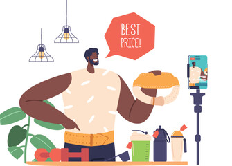 Blogger influencer advertising sport equipment