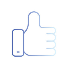 Like icon vector stock illustration