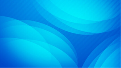 trendy blue abstract geometric background with shapes in a vector illustration