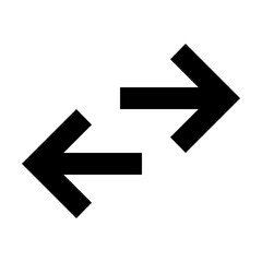 Horizontal Swap Icon for Exchange