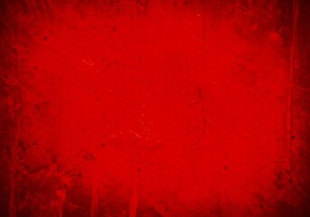 Obraz premium Deep Red Textured Background Intensely Colored. AI Generated
