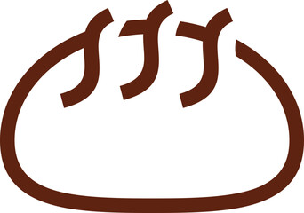 Naklejka premium Bread Logo Vector Element Set