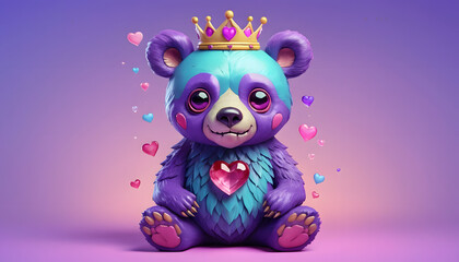 A bear like creature character