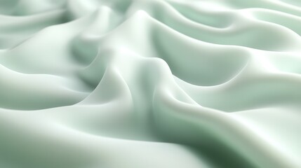 Obraz premium A soft muted mint-colored background with smooth texture, perfect for modern, minimalist designs and branding.